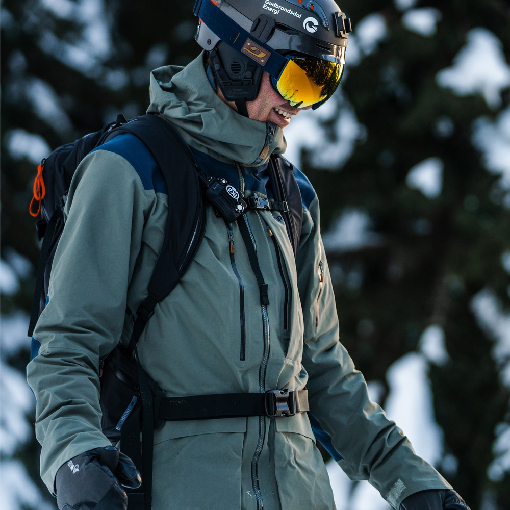 Norrona Mens Down 750 ski coat