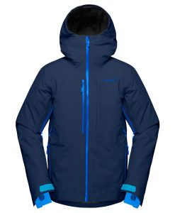 Norrona Mens Lofoten Ski Jacket Blue