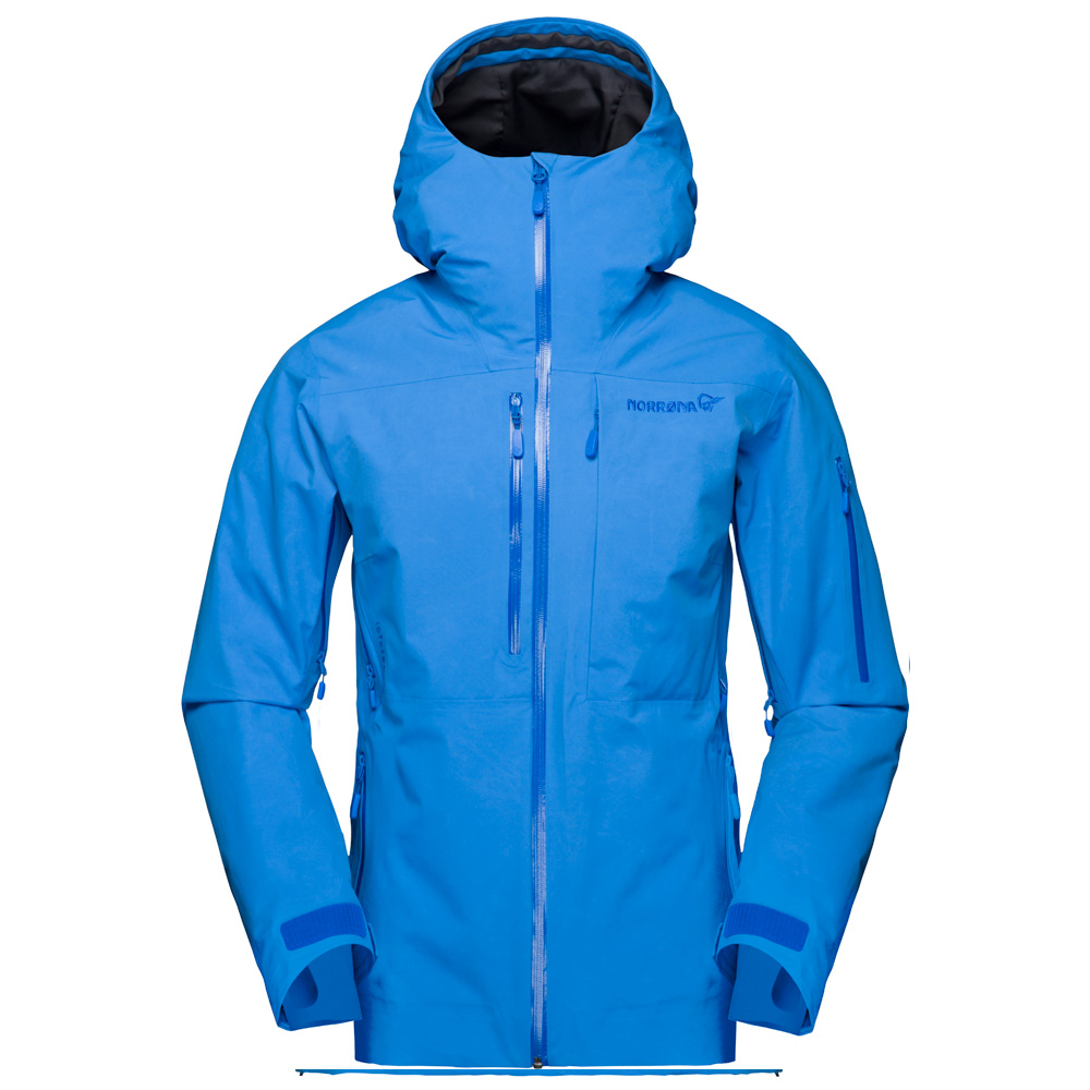 Norrona Womens Lofoten Blue Ski Jacket