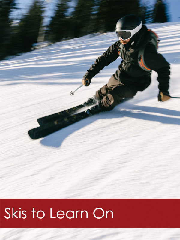 Skis to learn on