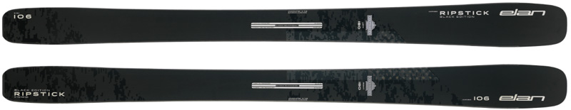 Elan Skis Black Edition Ripstick 106