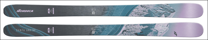 Nordica Santa Ana 92 Rental Skis