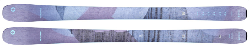 Blizzard Black Pearl demo skis in Aspen