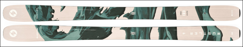 Blizzard Rustler 9 demo skis in Aspen