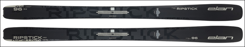 Elan Aspen Demo Skis Ripstick Black 96