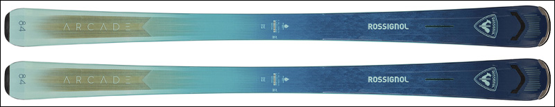 Rossignol women's rental skis Arcade 84