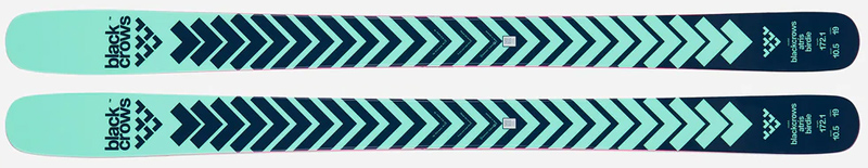 Rent Black crows Atris Birdie skis in Aspen