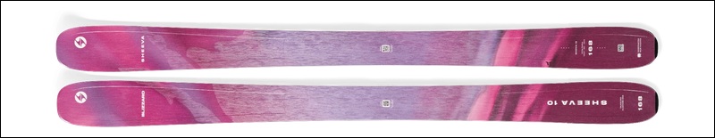 Blizzard Sheeva 10 women's Aspen ski rentals for powder and freeride terrain