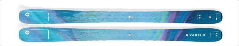 Blizzard Sheeva 9 women's demo skis for all-mountain skiing in Aspen