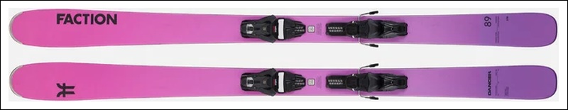 action Dancer 89 demo skis for groomers, bumps and all-mountain skiing in Aspen