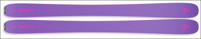 Fischer Ranger 102 demo skis for powder, trees and freeride skiing in Aspen