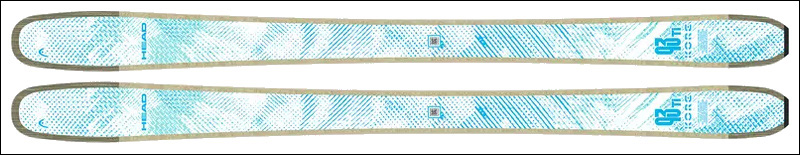 HEAD KORE 93 Ti W women's demo skis for all-mountain skiing in Aspen