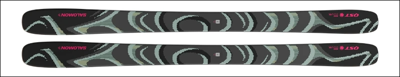 salomon qst 100 demo skis aspen