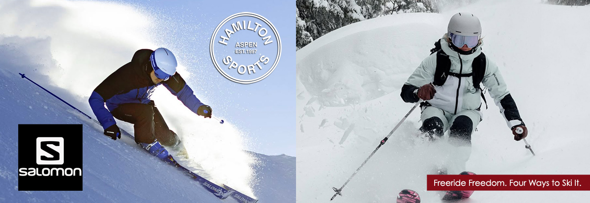 salomon-skis skiers on Salomon skis