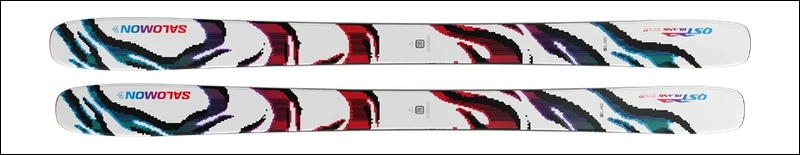 salomon slab qst blank demo skis aspen